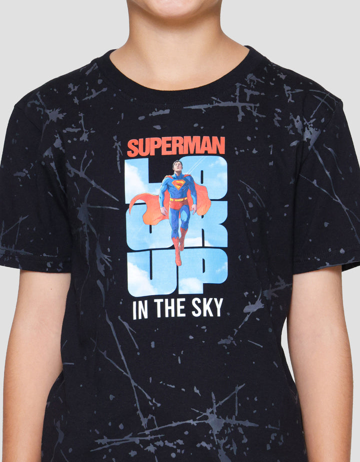 Character Superman Movie Fp Fly Kaos Anak Laki-laki