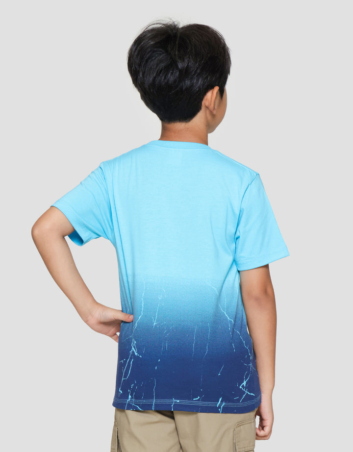 Character Superman Movie Logo Fp Bawah Print Kaos Anak Laki-laki