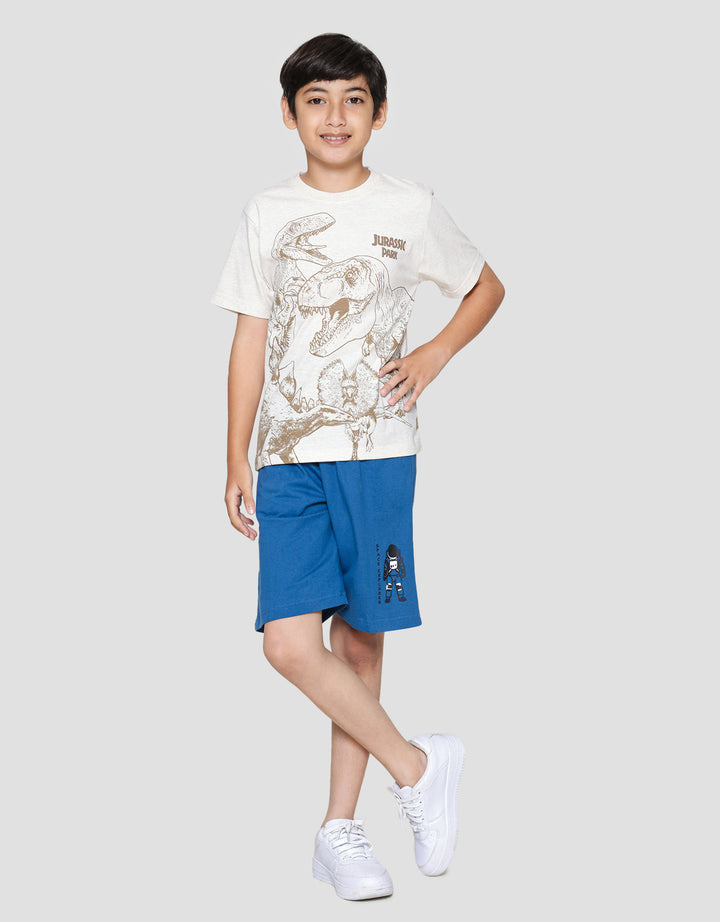 Character Jurassic Teams Kaos Anak Laki-laki