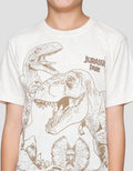 Character Jurassic Teams Kaos Anak Laki-laki
