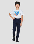 Character Superman Movie Logo Sup Jogger Anak Laki-laki