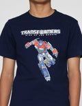 Character Optimus Action Logo Kaos Anak Laki-laki