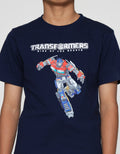 Character Optimus Action Logo Kaos Anak Laki-laki