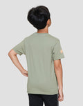 Character Jurassic Full Dpn Print Kaos Anak Laki-laki