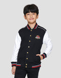 Character Jurassic Logo Lengan Jaket Anak Laki-laki