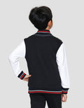 Character Jurassic Logo Lengan Jaket Anak Laki-laki