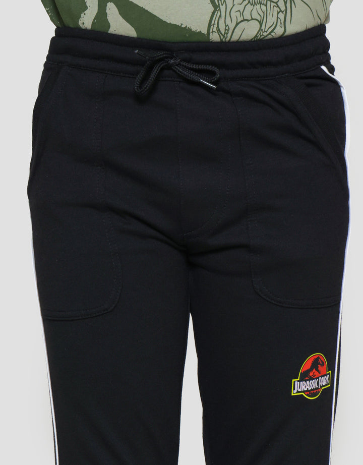 Character Jurassic Logo Lis Samping Jogger Anak Laki-laki