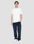 Cole Stripes Small Neck Kaos Lengan Pendek Pria