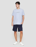 Cole Solid Texture Twill Embro Perfect Kaos Pria