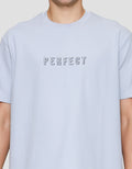 Cole Solid Texture Twill Embro Perfect Kaos Pria