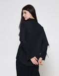 ZES Ribbon On Hand Kemejs Wanita TSBWT011