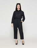 ZES Basic Tapered With Wide Belt Loop Celana Panjang Wanita TSBWB003