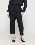 ZES Basic Tapered With Wide Belt Loop Celana Panjang Wanita TSBWB003