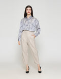 ZES Basic Tapered With Wide Belt Loop Celana Panjang Wanita TSBWB003