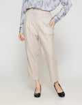 ZES Basic Tapered With Wide Belt Loop Celana Panjang Wanita TSBWB003