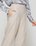 ZES Basic Tapered With Wide Belt Loop Celana Panjang Wanita TSBWB003
