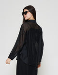 ZES Basic Lyocell Kemeja Oversize Wanita MELWT005