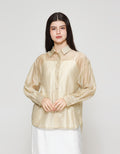 ZES Basic Lyocell Kemeja Oversize Wanita MELWT005