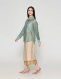 ZES Basic Lyocell Kemeja Oversize Wanita MELWT005