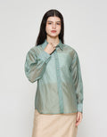 ZES Basic Lyocell Kemeja Oversize Wanita MELWT005