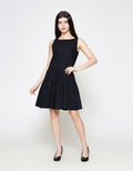 ZES Mini Bow Dress Wanita MELDD001