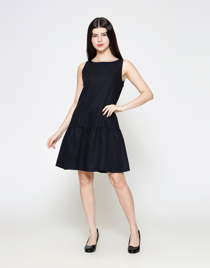 ZES Mini Bow Dress Wanita MELDD001