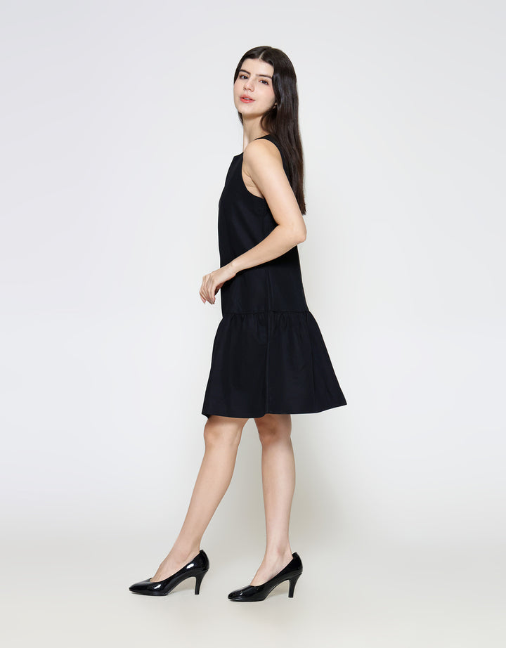 ZES Mini Bow Dress Wanita MELDD001