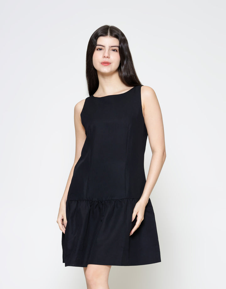 ZES Mini Bow Dress Wanita MELDD001