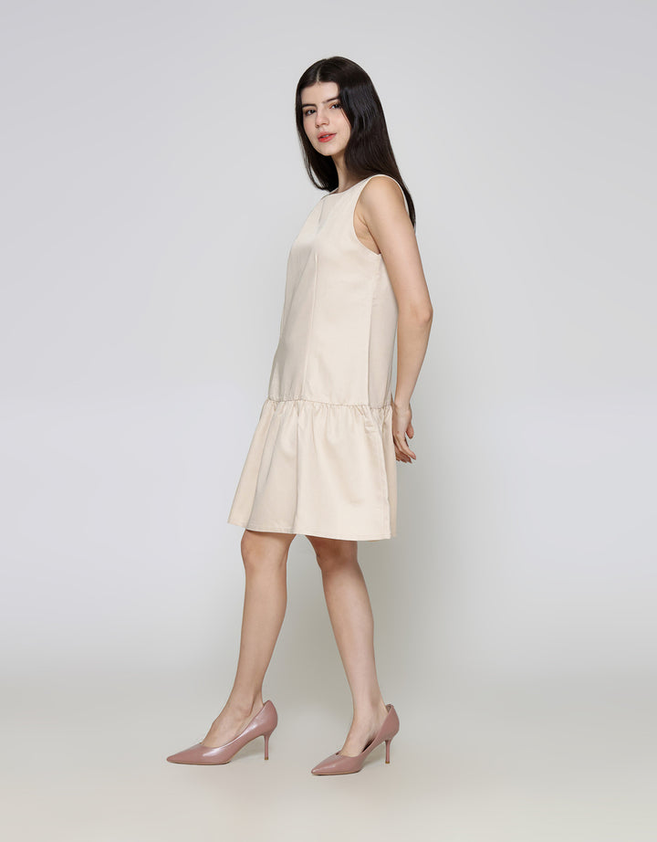ZES Mini Bow Dress Wanita MELDD001