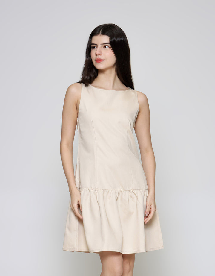ZES Mini Bow Dress Wanita MELDD001