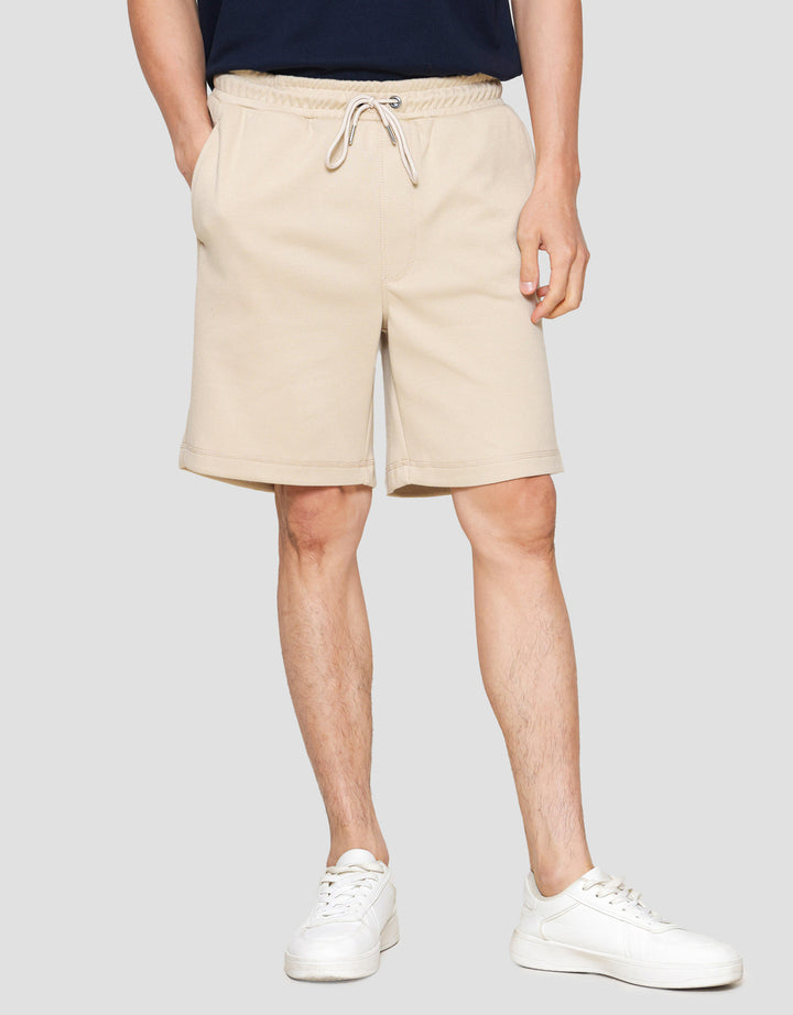 Cole Knit Pique Interlock Celana Pendek Pria