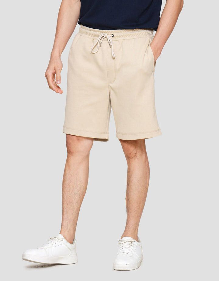 Cole Knit Pique Interlock Celana Pendek Pria