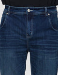 Cole Slim Milea Whisker Spray Celana Panjang Denim Pria