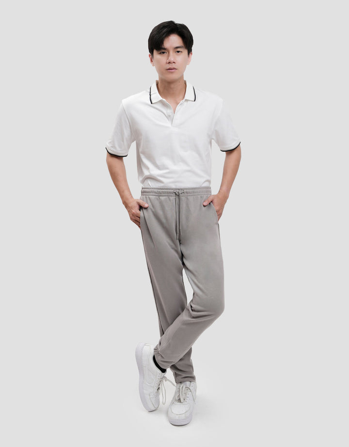Cole Knit Fleace Piping Celana Panjang  Jogger Pria