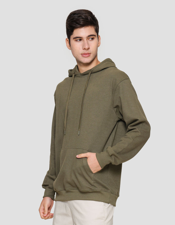 Nevada Hoodie Texture Jaket Pria
