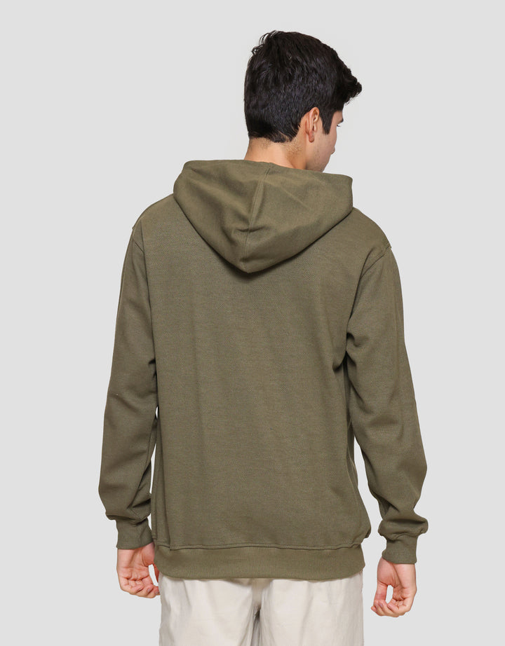 Nevada Hoodie Texture Jaket Pria