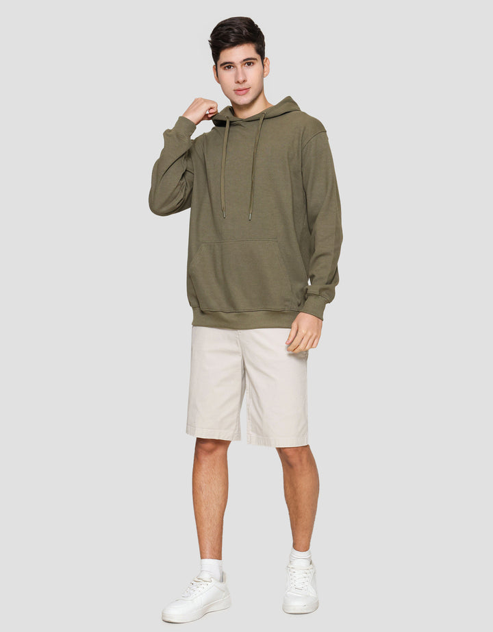 Nevada Hoodie Texture Jaket Pria