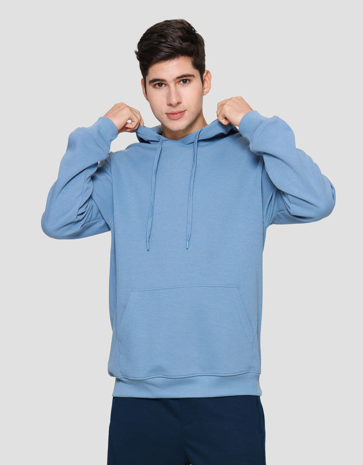 Nevada Hoodie Texture Jaket Pria