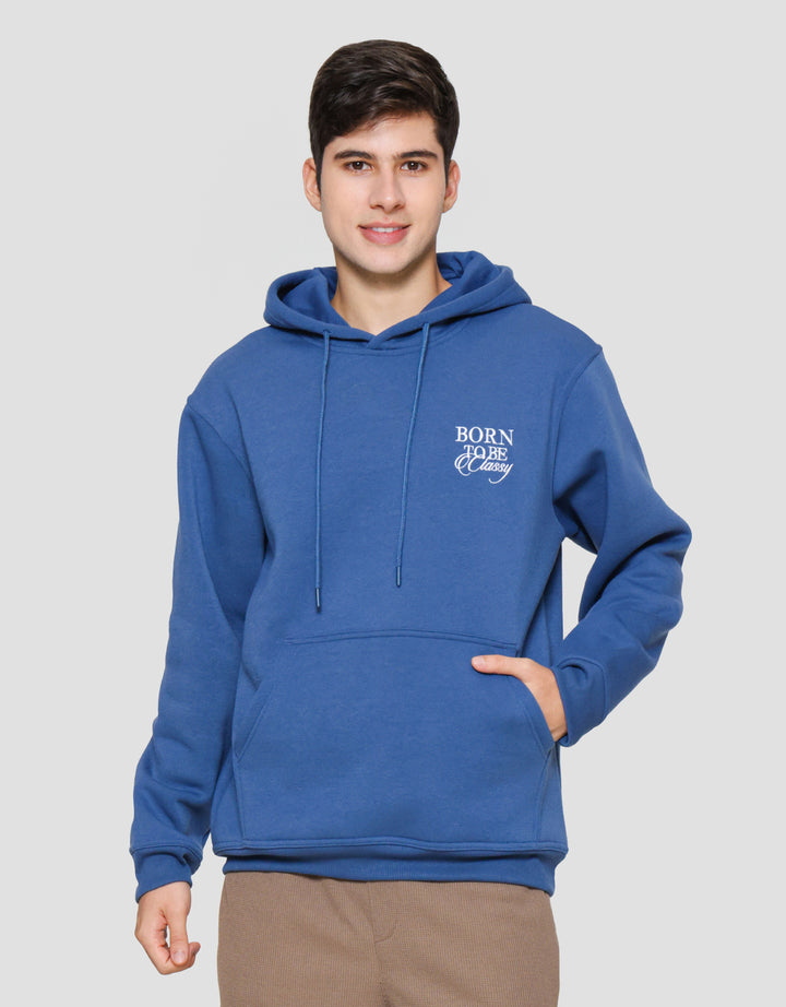 Nevada Embro And Backprint Jaket Hoodie Pria