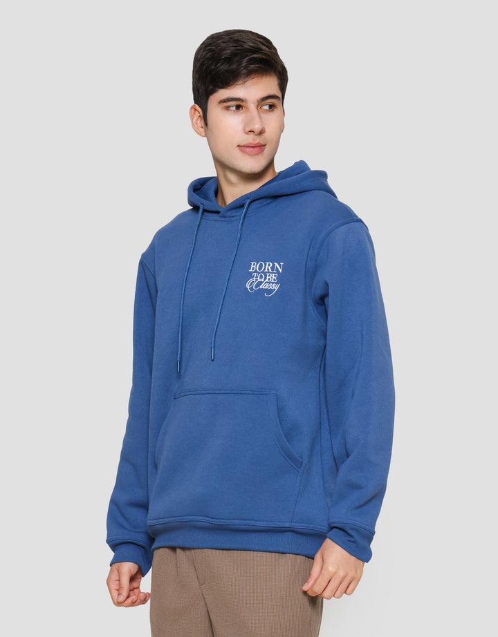 Nevada Embro And Backprint Jaket Hoodie Pria