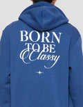 Nevada Embro And Backprint Jaket Hoodie Pria