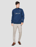 Nevada Half Zipper With Mix Rib Collar Sweater Pria