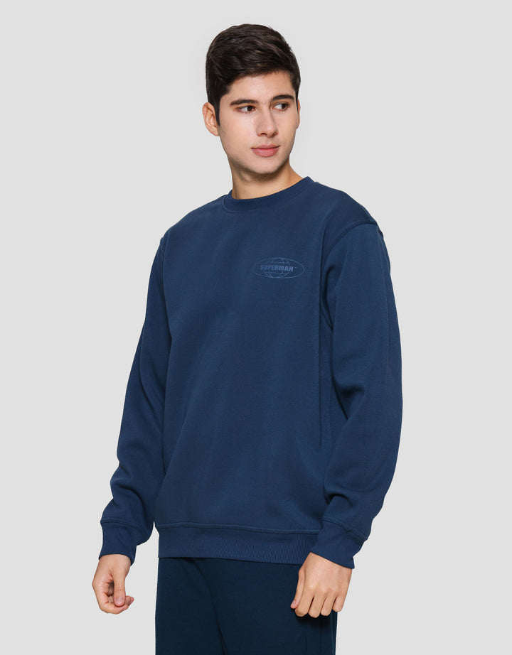 Nevada Superman Wording Sweater Pria