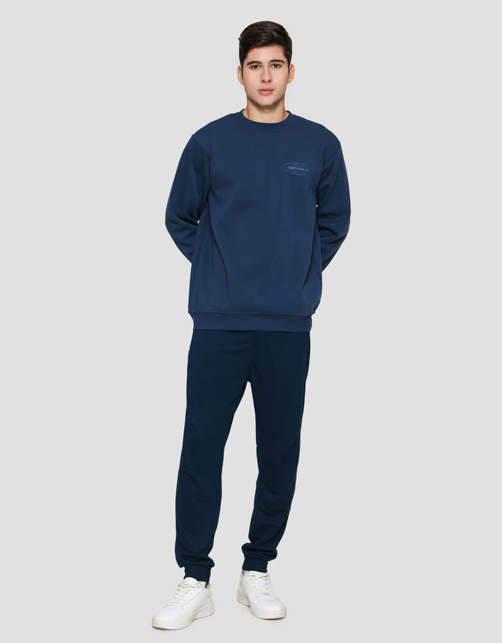 Nevada Superman Wording Sweater Pria