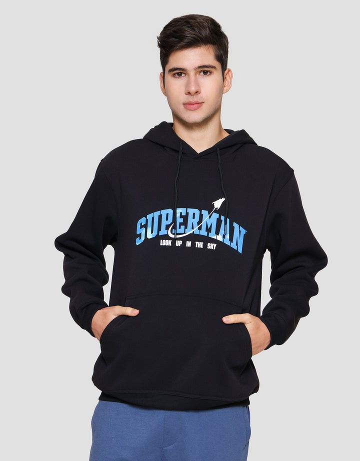 Nevada Hoodie Superman Look Up In The Sky Sweater Pria