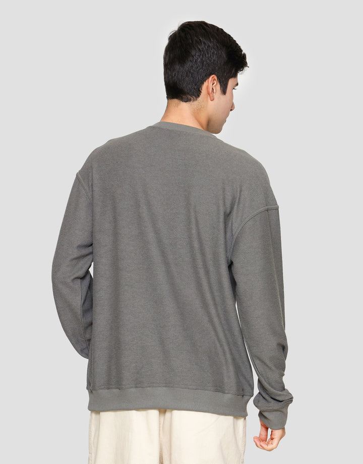 Nevada Reversible With Patches Embro Sweater Pria