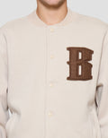 Nevada Varsity With Patches Jaket Pria