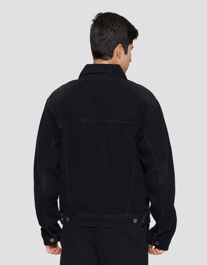 Nevada Boxy Fit Jaket Denim Pria