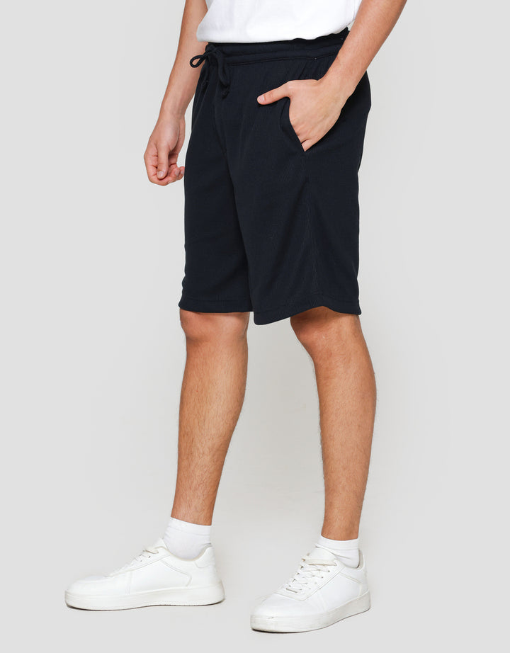 Nevada Knit Baggy Fit Texture Waffle Celana Pendek Pria