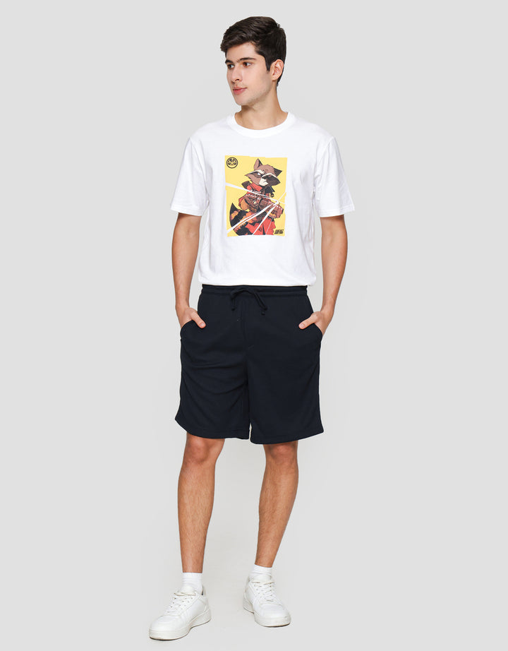 Nevada Knit Baggy Fit Texture Waffle Celana Pendek Pria